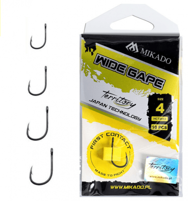 Mikado Territory Wide Gape Teflon Coated (Storlek: 6)