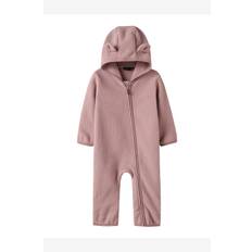 Name it baby - Fleeceoverall nbnMeeko - Rosa