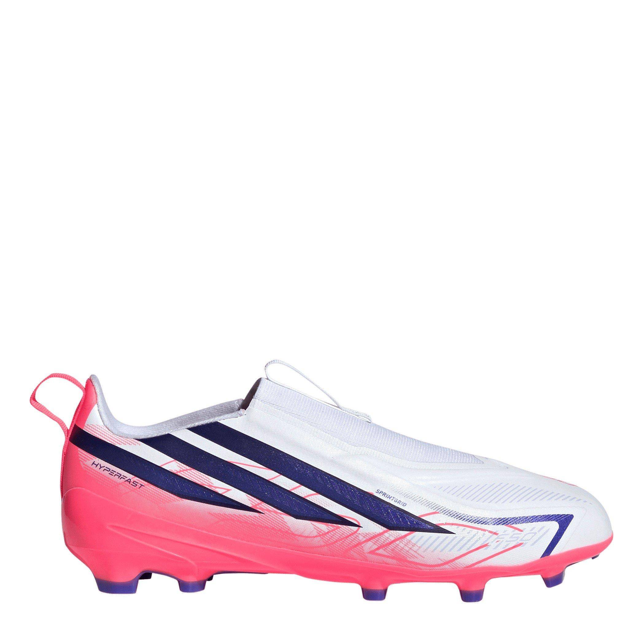 Adidas F50 Hyperfast League Laceless Firm Ground Football Boots Kids