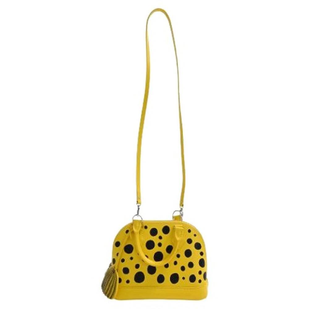 Louis Vuitton Vintage Pre-owned Alma BB Taske - Vintage - Dame - Gul - ONE SIZE - Uld