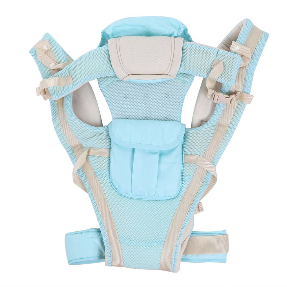 Ergonomisk babybæresele, åndbar babyslynge med mulighed for at lave en skammel og justerbar remlængde, justerbar babyholder med flere positioner