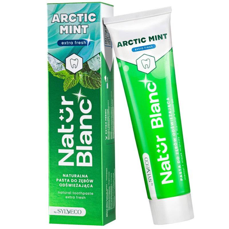 Sylveco Natur Blanc Dentifricio Menta Artica 100 ml — Dentifricio