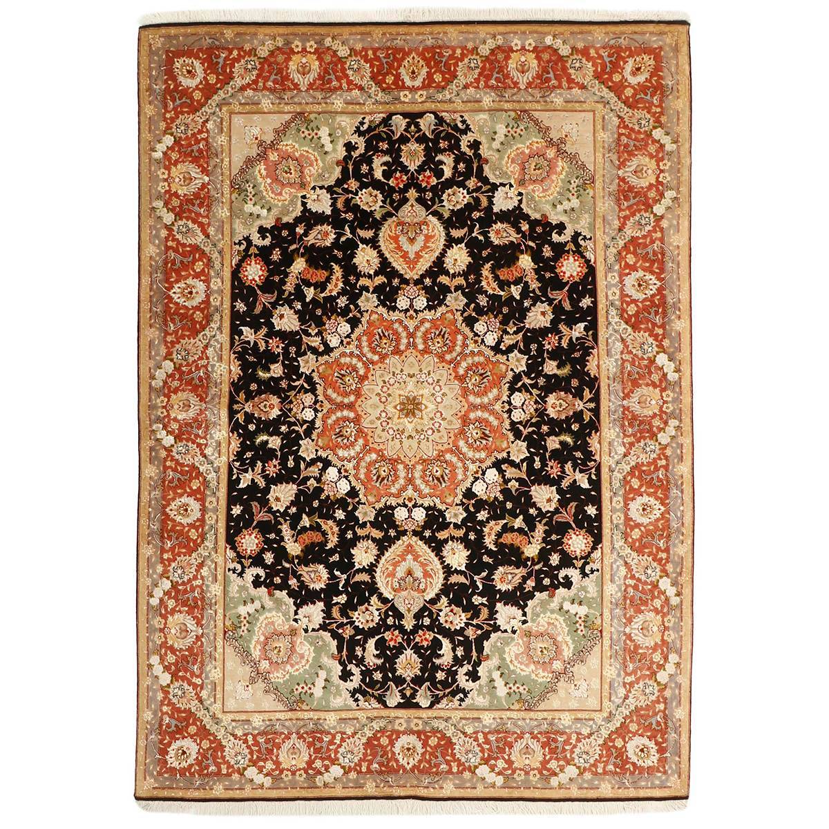 Reza Ægte tæppe Iran Tabriz 50 - 167 x 239 cm