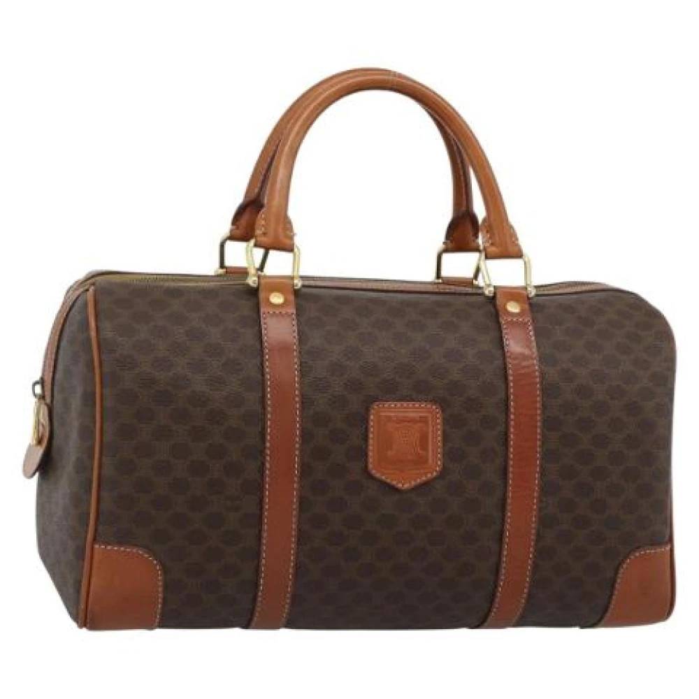 Celine Vintage Pre-owned Vintage Boston Bag - Vintage - Dame - Brun - ONE SIZE - Uld