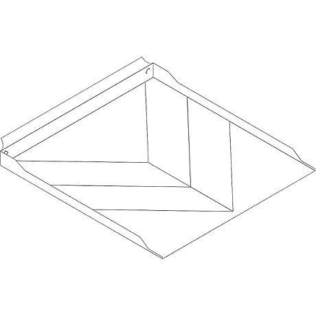 Droppskydd vinkyl, 60cm