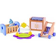 Hape E3459 Baby's Room - Wooden Dolls House Accessories