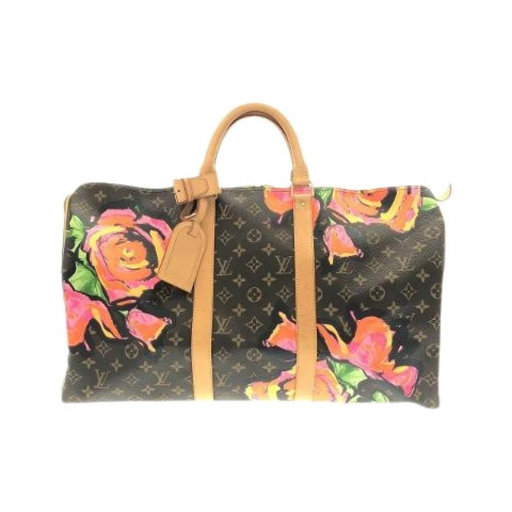 Louis Vuitton Vintage - Pre-owned Monogram Rose Keepall Boston Bag Vintage - Dam - ONE Size -