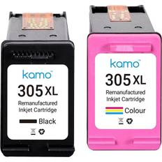 Cartouche d'Encre - AUTREMENT - Kamo 305 XL - Compatible HP 305/305XL - Multipack 2 - Haute Capacité