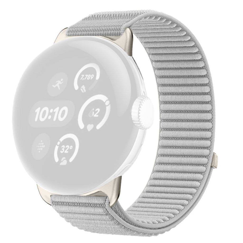 Google Pixel Watch 4 45 mm etc. Klockarmband i nylon - grått
