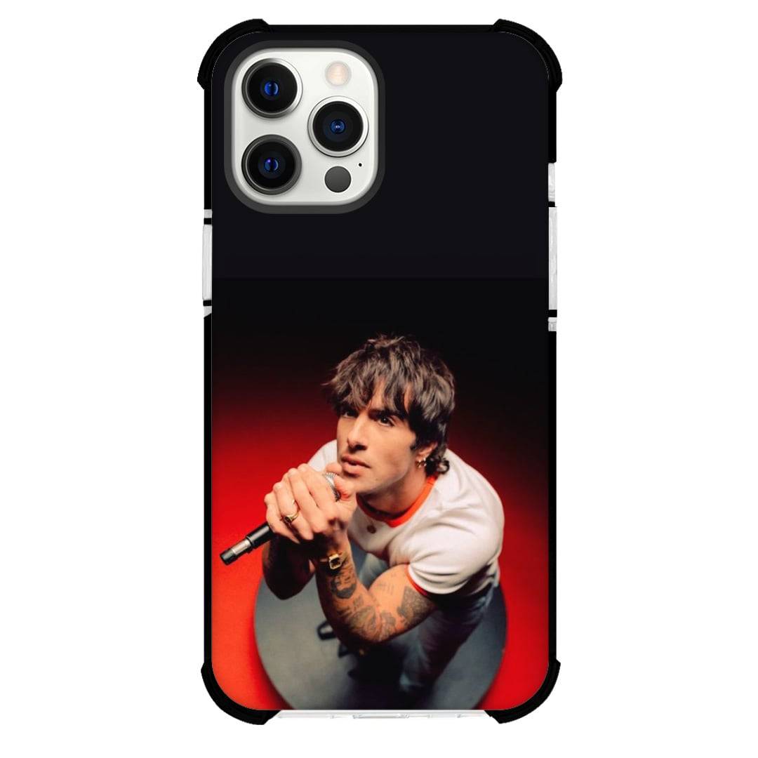Alvaro De Luna Phone Case For iPhone Samsung Galaxy Pixel OnePlus Vivo Xiaomi Asus Sony Motorola Nokia - Alvaro De Luna Holding Mic Looking Up Poster