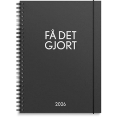 Veckokalender Få det gjort A5 svart 2026