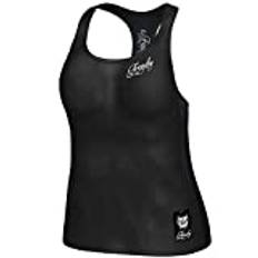 Anarchy Apparel tank top, tranium, svart, fitness, aerobic, yoga, jogging, gym storlek M