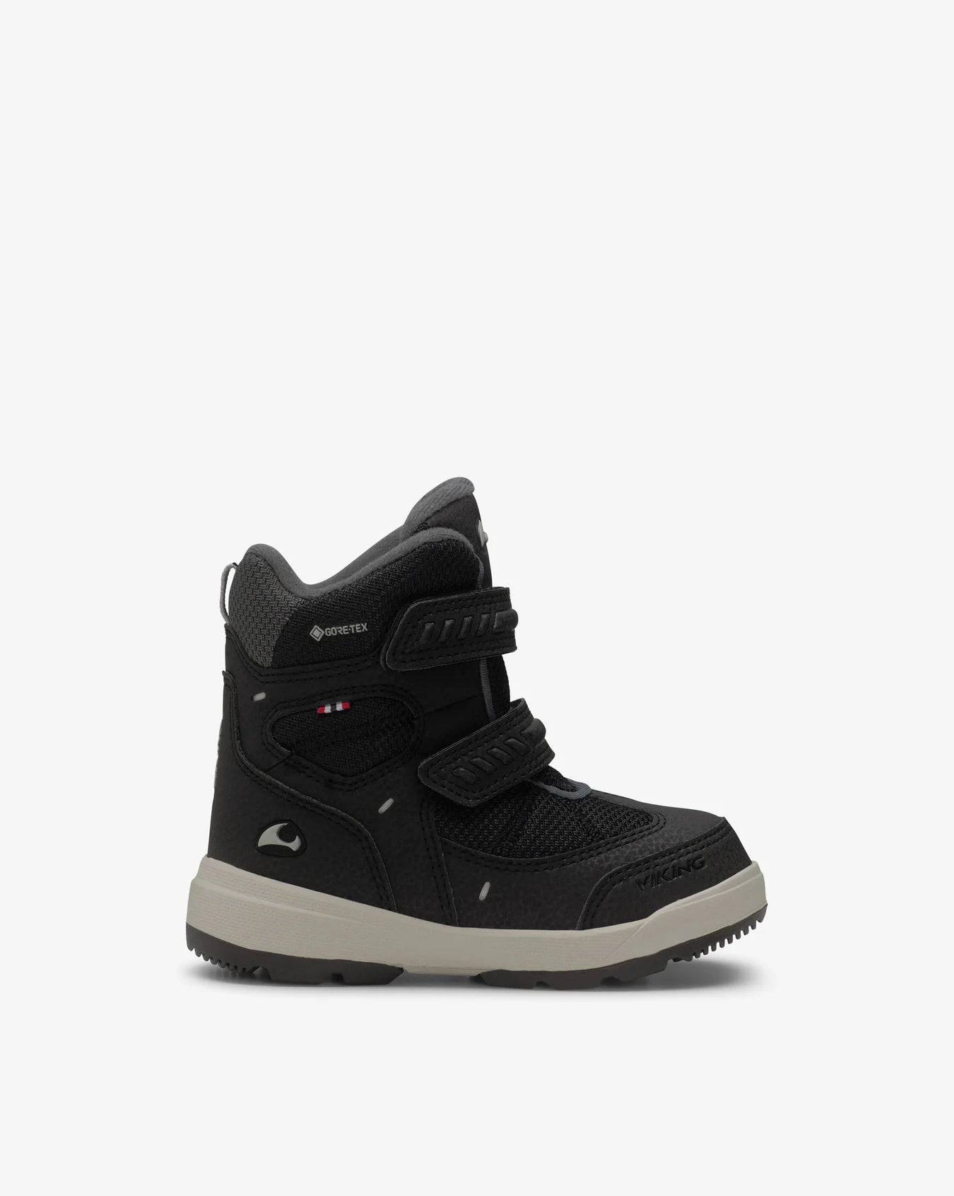 Viking Toasty Warm GTX 2V Kids Vinterstøvler Børn - Black/Charcoal - Black/Charcoal / 20