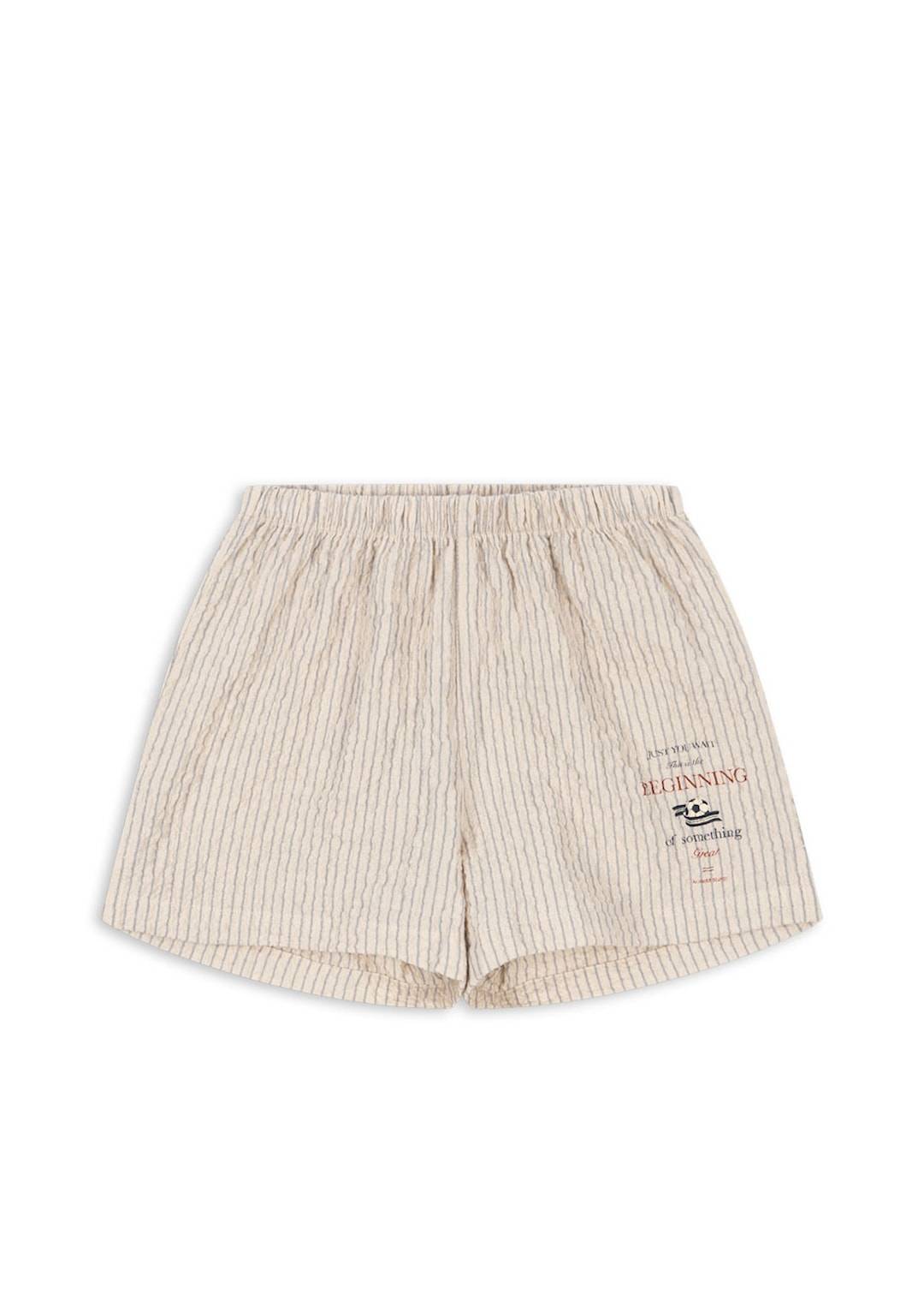 Konges Sløjd GOTS Elliot Shorts Tradewinds Stripe Tradewinds Stripe 2 Y 2 år Pojkar