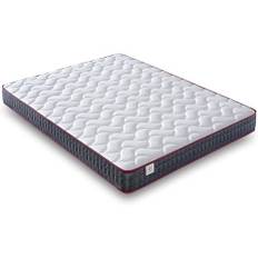 NATURELITS Madrass 150 x 190 dubbelsidig minnesskum vinter/sommar. Medium MemorySens fasthet. Anpassningsbar, hygienisk och andningsbar. Individuell färg grå. Modell månhöjd 20 cm