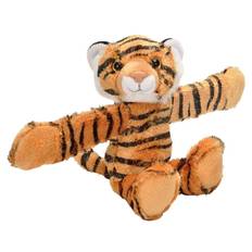 Wild Republic Tiger bamse med snap armbånd - Huggers Tiger 20 cm