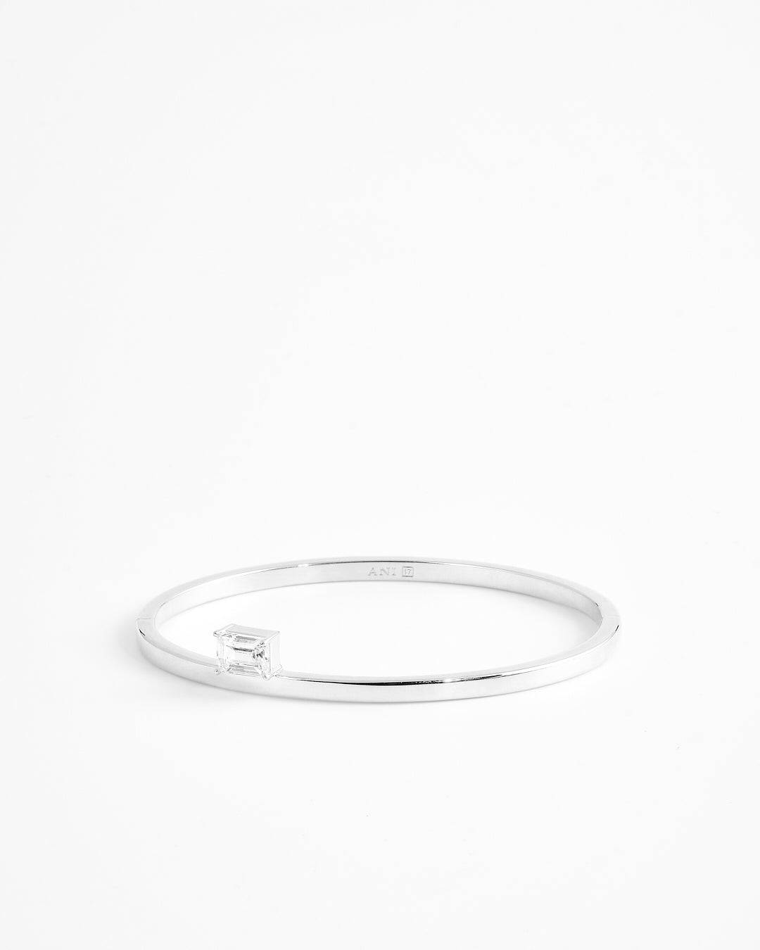 ANI Sospeso Armband - Silver - Mässing, Silver, M 18 cm