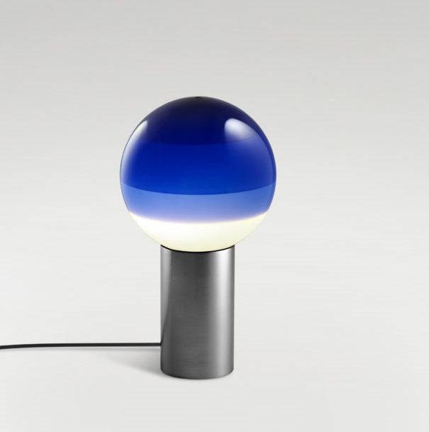 Dipping Light S bordlampe fra Marset - Grafit/Blå
