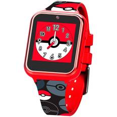 Accutime Pokémon Pokéball Smartwatch P000979 - Unisex - 38 mm - Smartklocka - Quartz med laddare - Plexiglas - Black (21 mm)