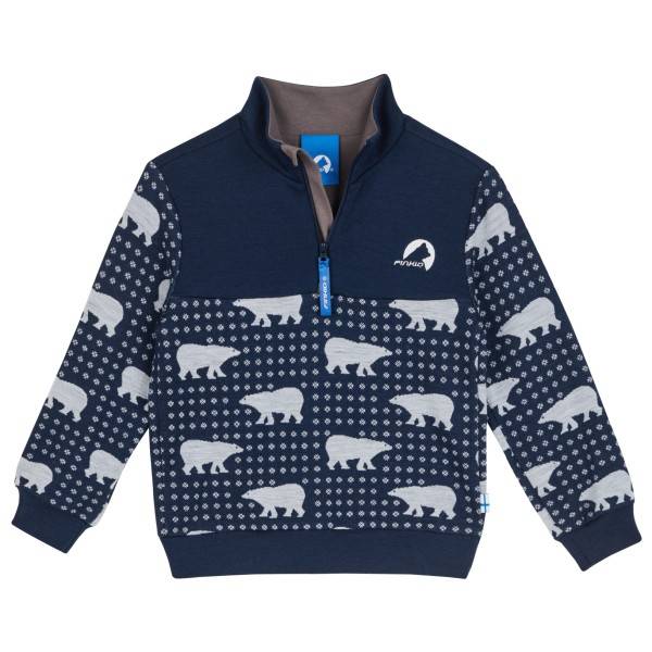 Finkid Kid's Masi Nordik Ullpullover Barn Storlek 100/110 Färg blå