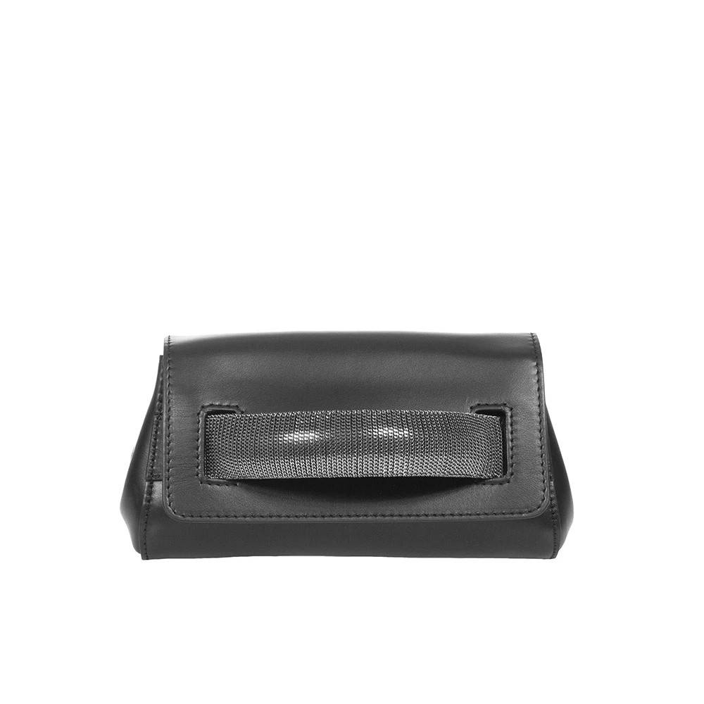 Orciani Gossip Nappa Chain Mini Taske - Tasker - Dame - Sort - ONE SIZE - Uld