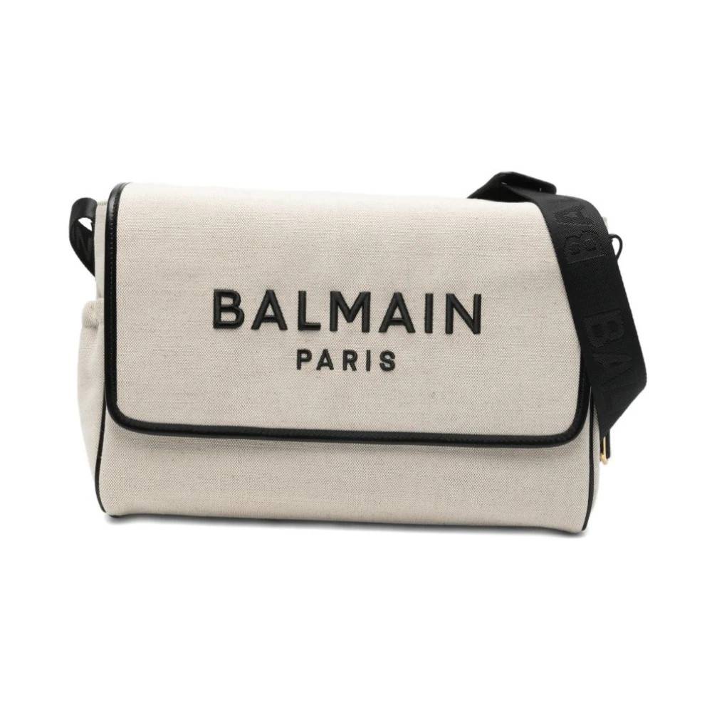 Balmain Cross Body tasker - Tasker - unisex - Beige - ONE SIZE -