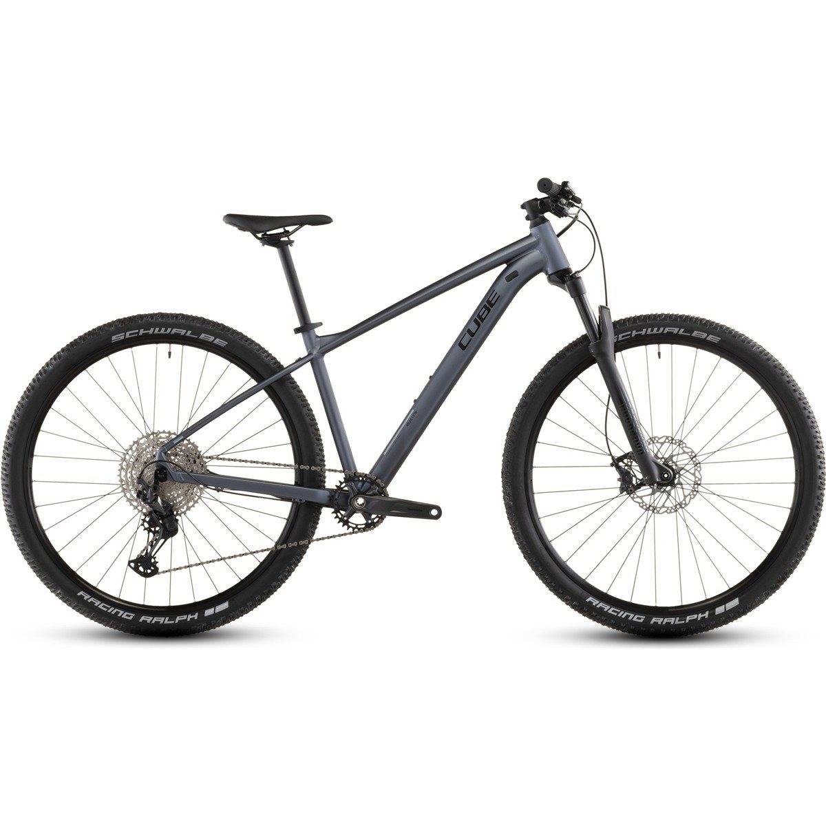 Hardtail MTB Cube Reaction SLX Metallicgrey/Black (S)