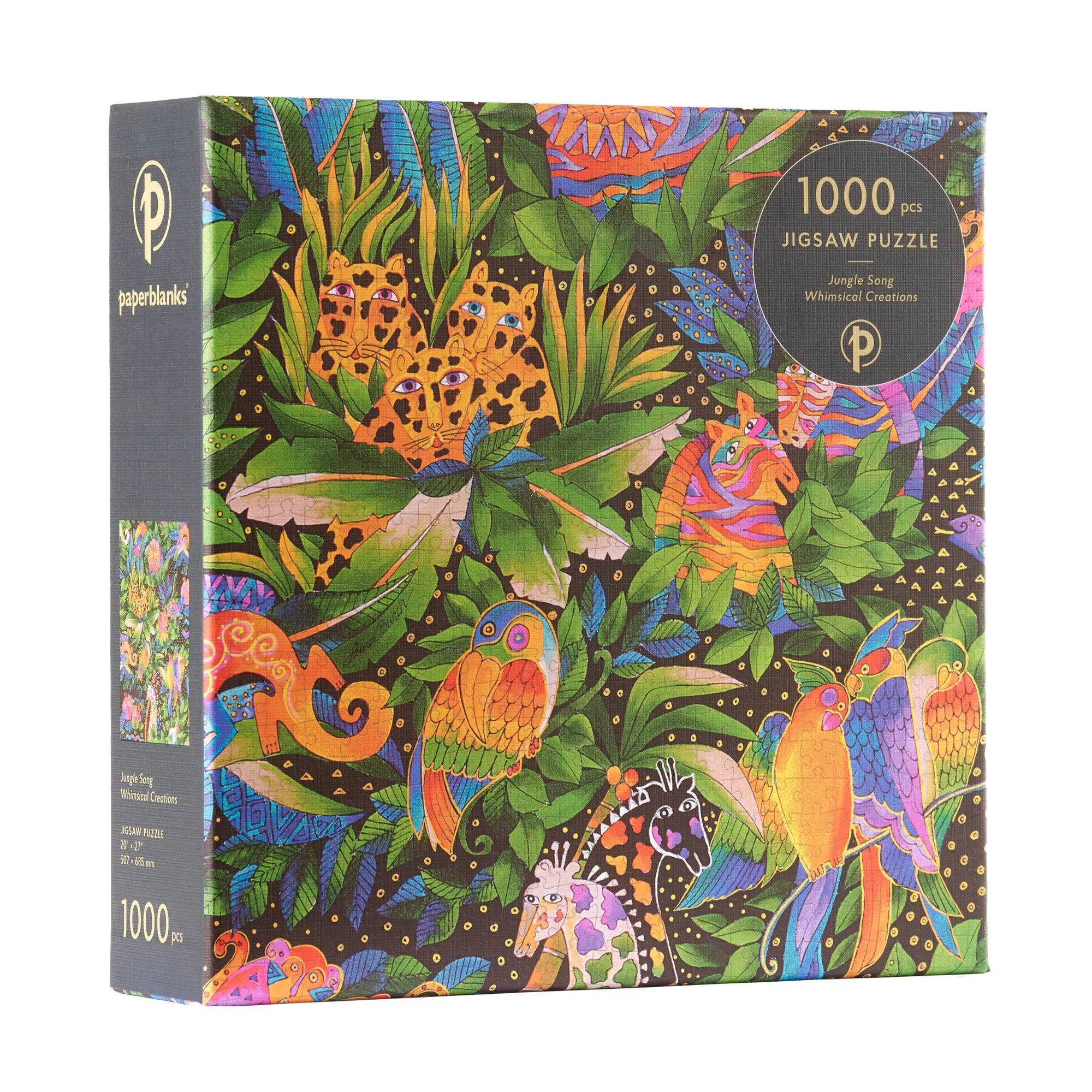 Paperblanks puzzle 1000 pieces - Jungle Song