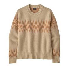 Patagonia Womens Recycled Wool-Blend Crewneck Sweater Sea Song: Natural (Auslaufware)