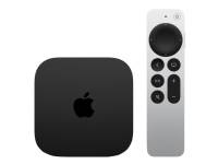 (ComputerSalg) Apple TV 4K (Wi-Fi + Ethernet) - 3. generation - AV-afspiller - 128 GB - 4K UHD (2160p) - 60 fps - HDR