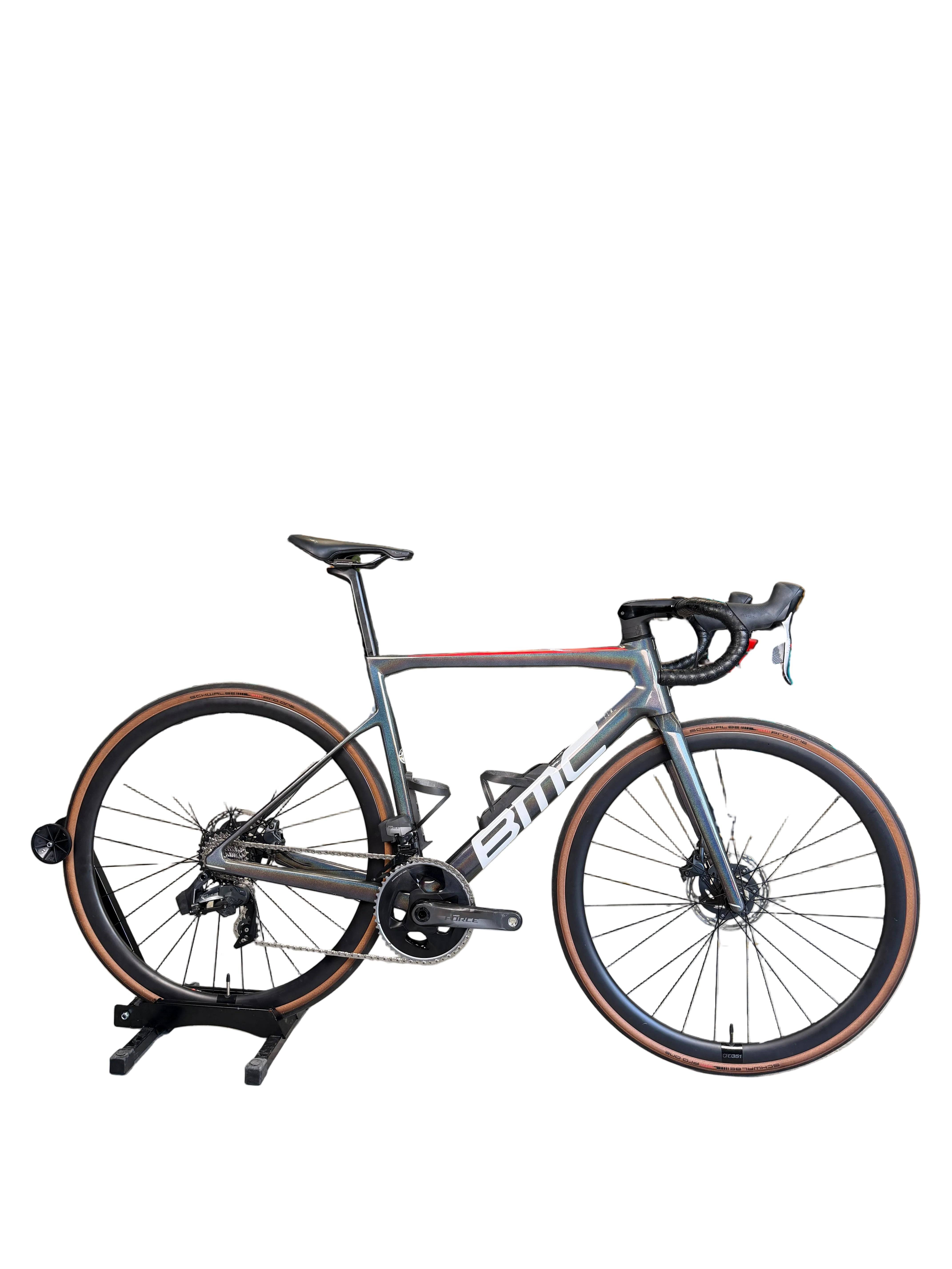 BMC Teammachine SLR ONE - SRAM Force AXS 2x12sp - BMC CRD351 carbon
