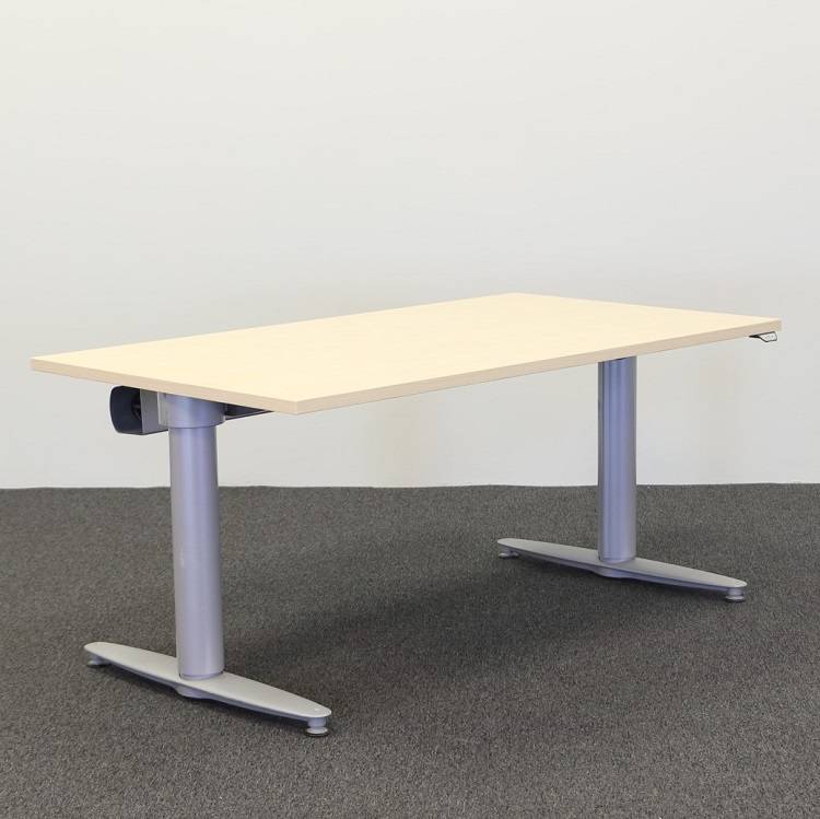 Elektriskt Höj- och sänkbart skrivbord - 140x80 cm träskiva