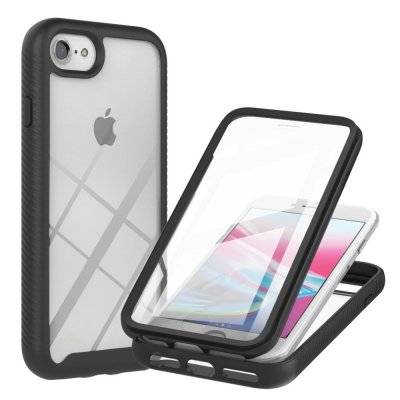 360 Heltäckande Skal iPhone 7/8/SE Svart