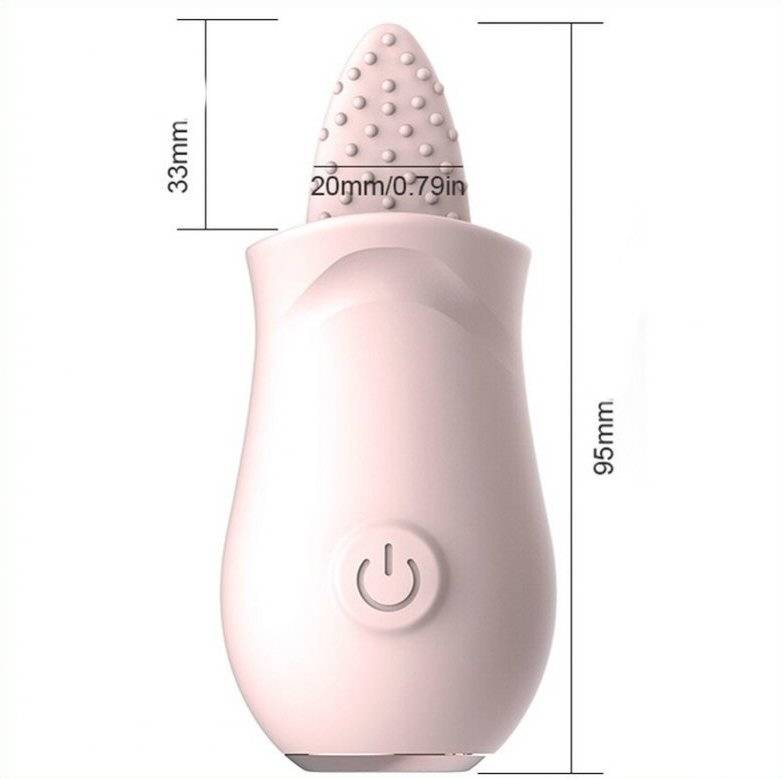Tunge Vibrator G-punkt Lyserød
