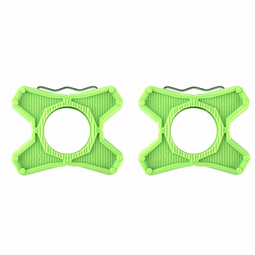 Jacenvly1Pair ABS cykelpedaler flad beslagkonverter kompatibel med Speed Play pedaladapter, mors dags gave