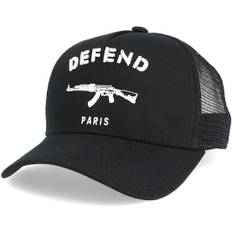 Defend Paris - Svart trucker Keps - Paris Black Trucker @ Hatstore