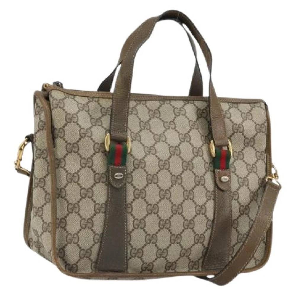 Gucci Vintage - Pre-owned Vintage Tote Bag Vintage - Dam - ONE Size - Läder