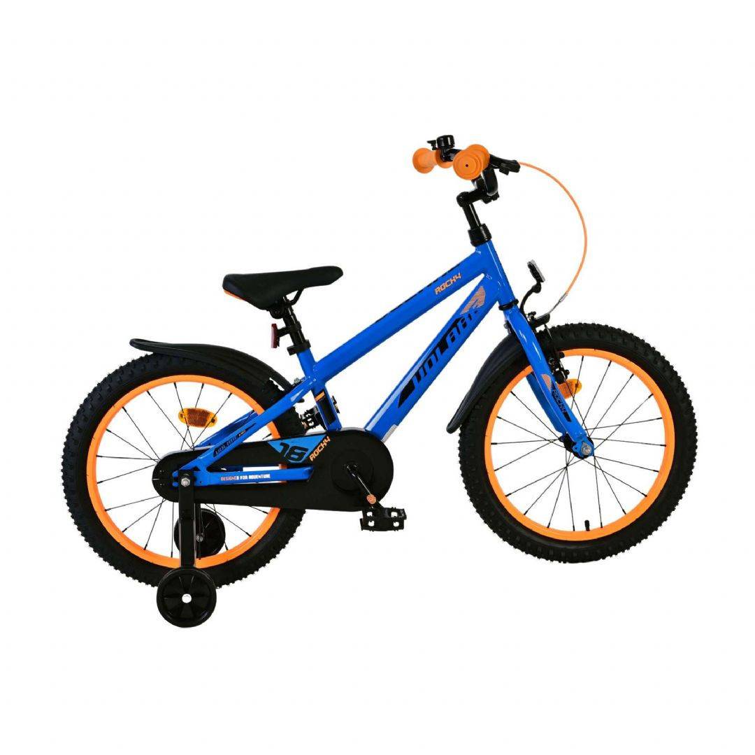 Rocky 18 Tommer Blå Børnecykel 518508