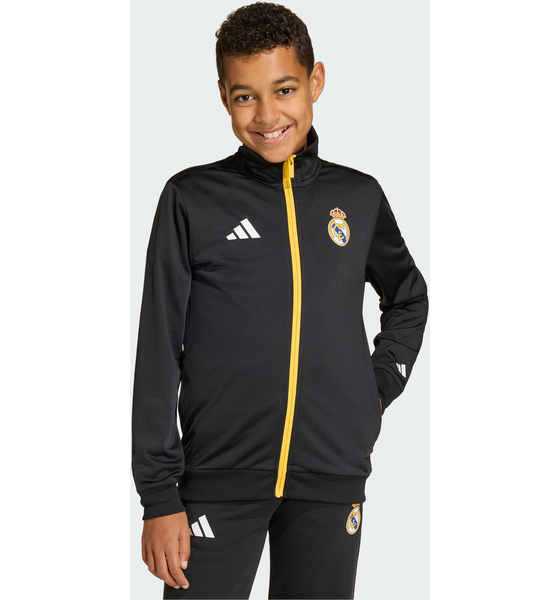Adidas Adidas Adidas Real Madrid Avengers Träningsjacka För Barn Fanshop fotboll Black - 7-8Y