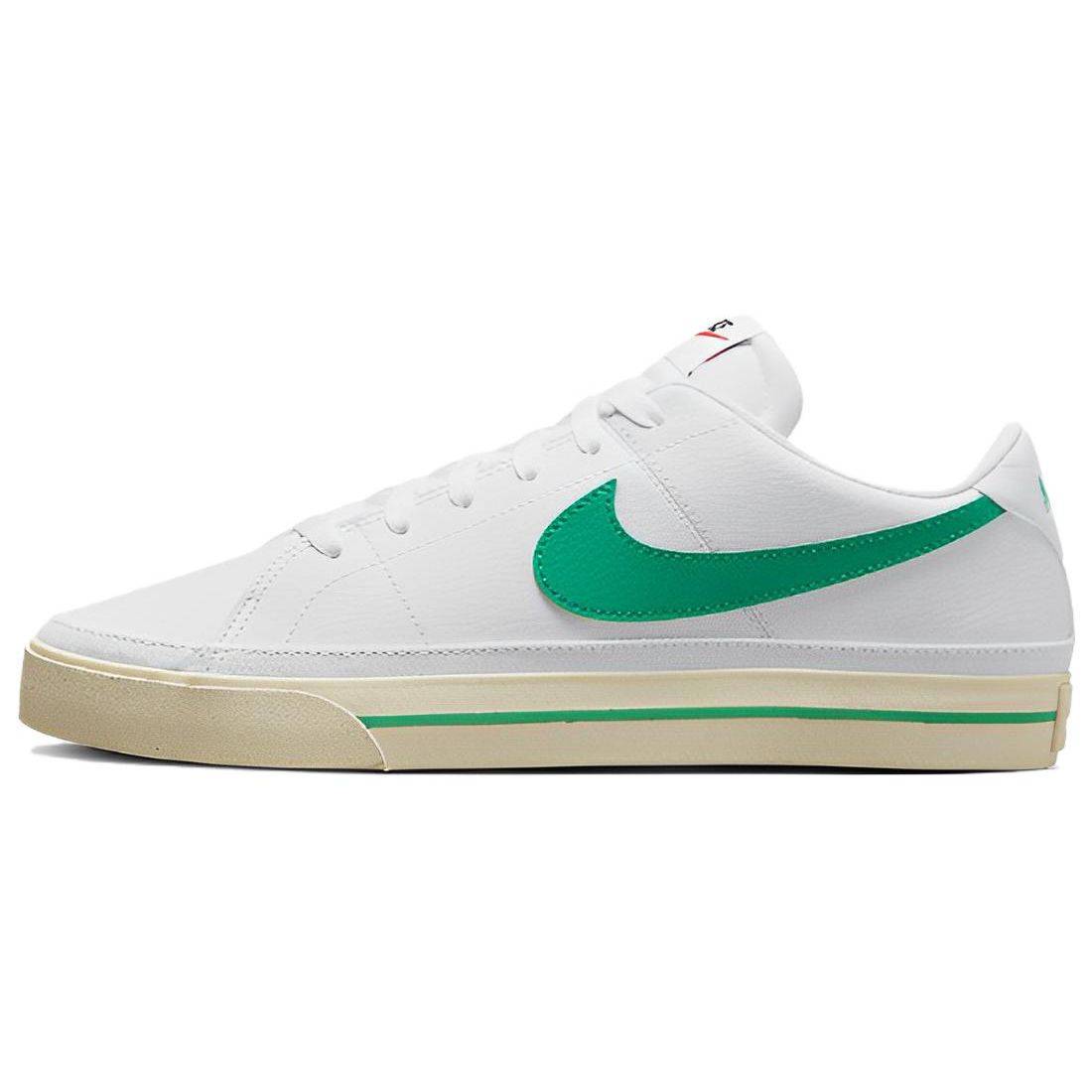 Nike Court Legacy Next Nature Vit Grön Herr Sneakers FN4292-100 cm