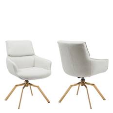 Calrosen Kontorsstol - Beige & skrivbordsstol