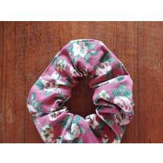 Scrunchie retro blomster