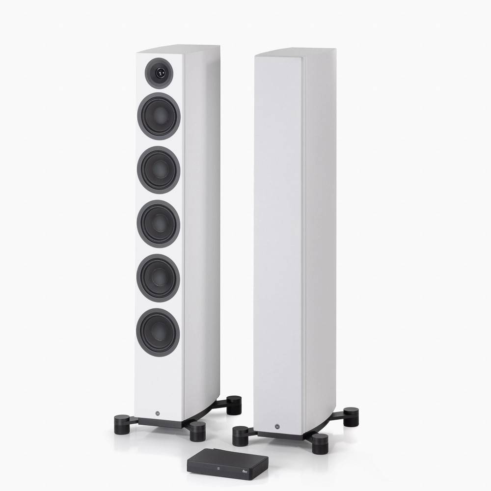 System Audio PAR Legend 60.2 Silverback DS Flagskib blandt gulvhøjttalere Hvid Med Surround Hub