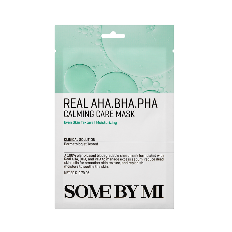 Real AHA-BHA-PHA Calming Care Mask