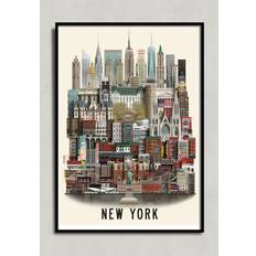 New York poster 50x70cm