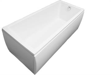 Camilla rektangulært badekar 160 x 70 cm