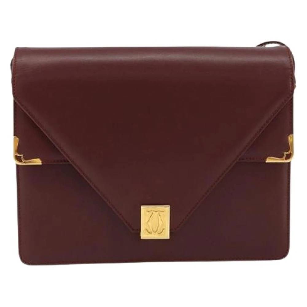 Cartier Vintage - Pre-owned Vintage Axelremsväska Vintage - Dam - ONE Size - Läder