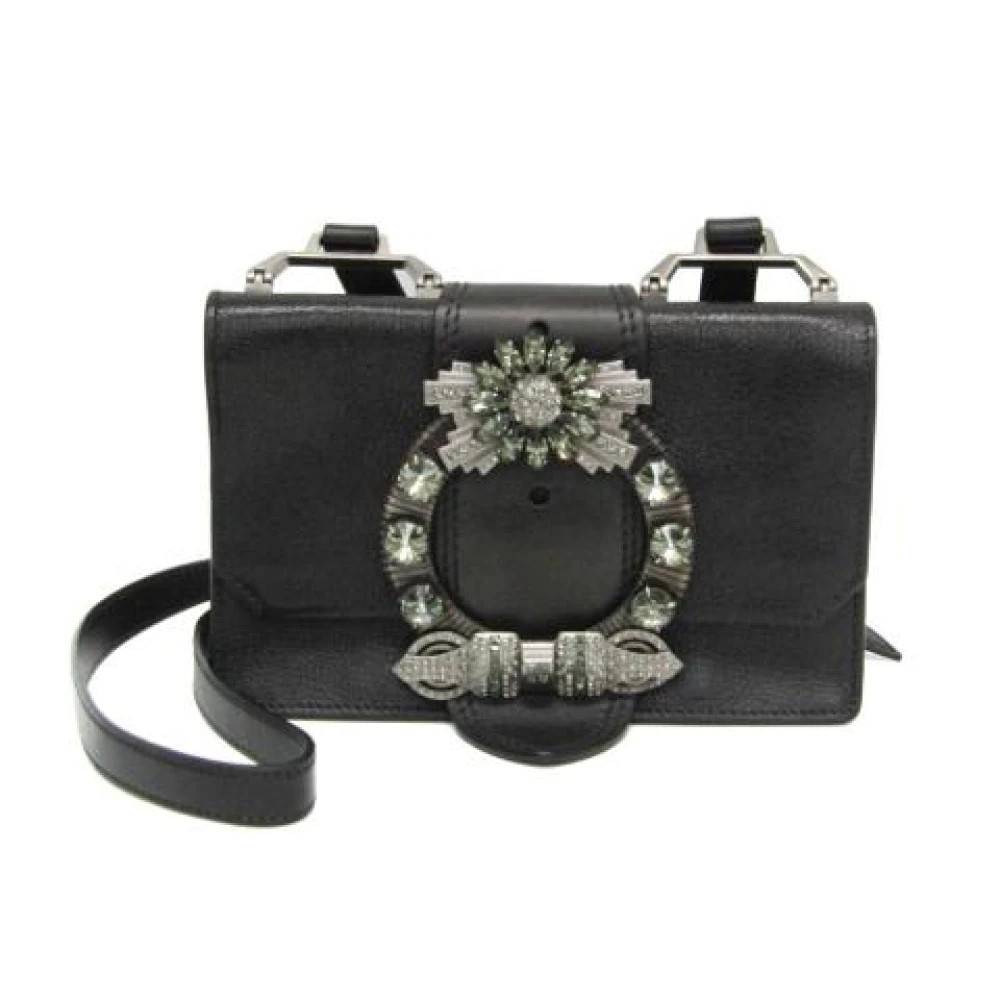 Miu Miu Pre-owned - Pre-owned Läder Cross Body Väska Vintage - Dam - ONE Size - Läder
