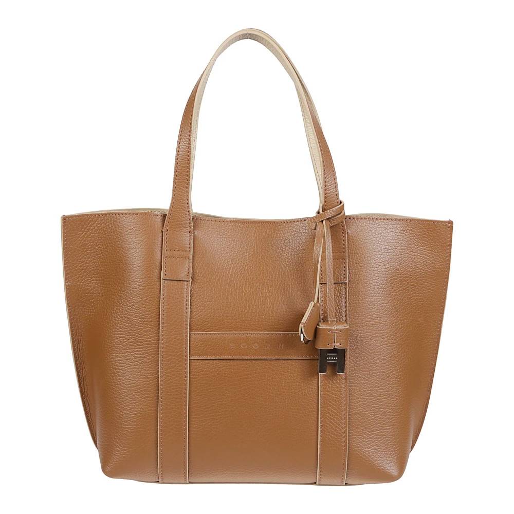 Hogan - Small Script Shopping Bag Väskor - Dam - ONE Size -