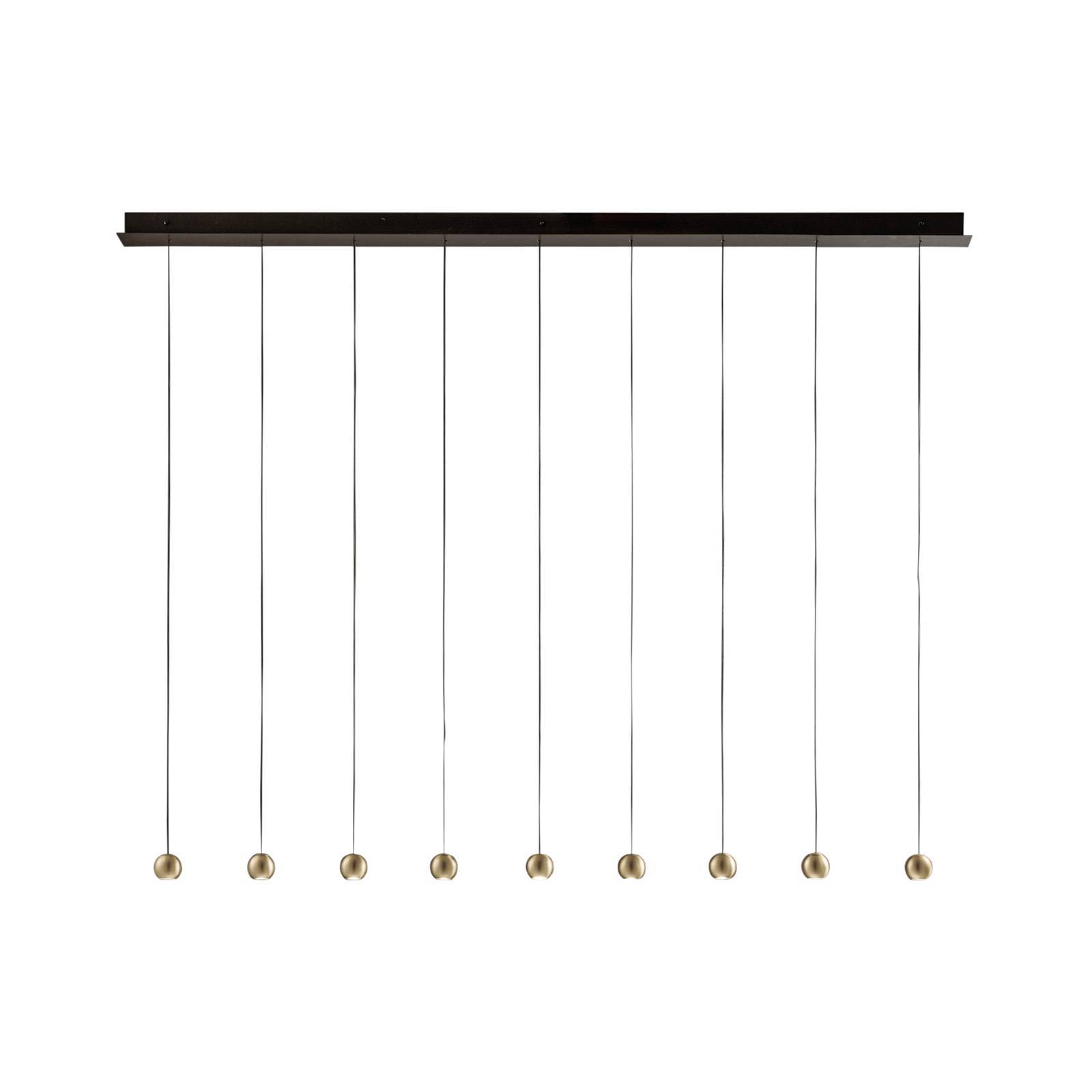 Sil-Lux Hængelampe Magnetic, dæmpbar, Sort, Stue/spisestue, Metal, Design, Flerhovedet pendellampe